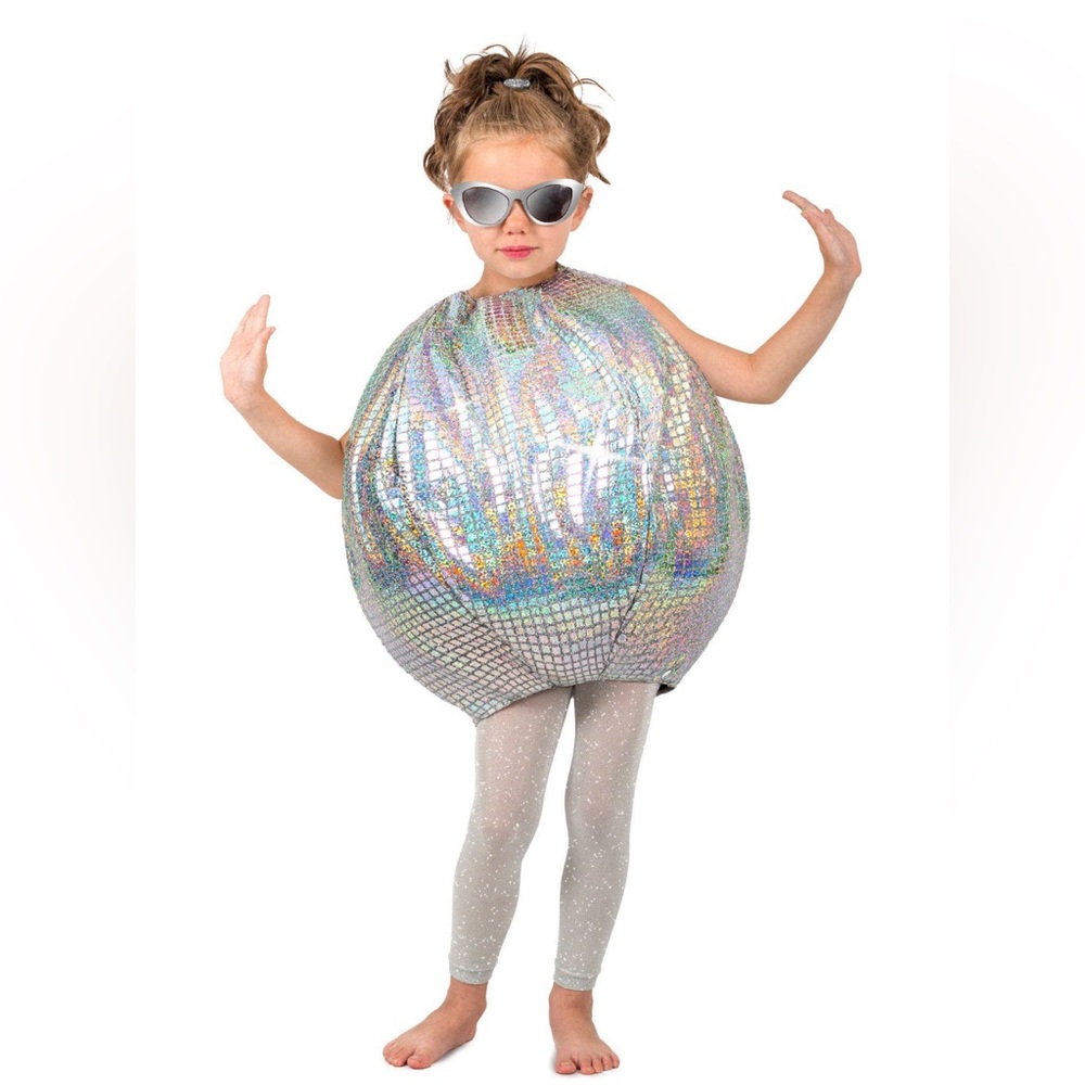 Girls Disco Ball Costume